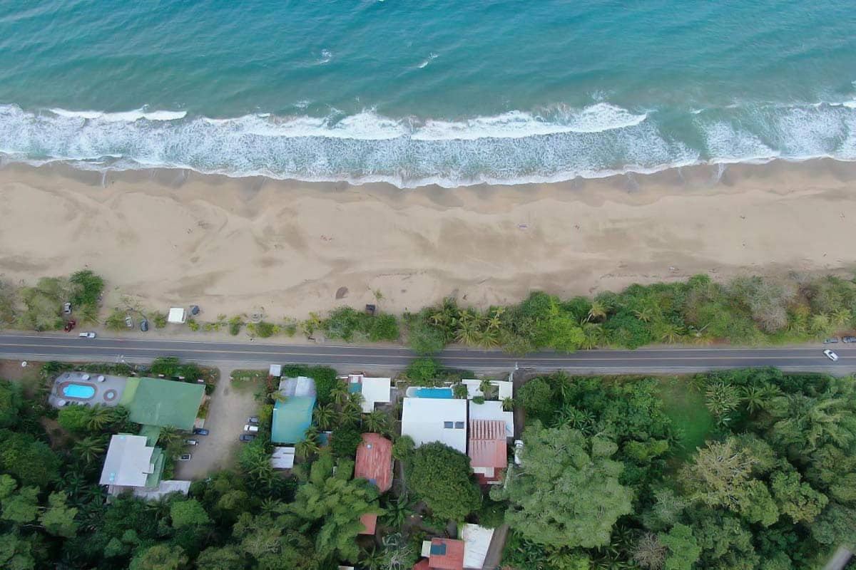 Cariblue Beach And Jungle Resort aerial view