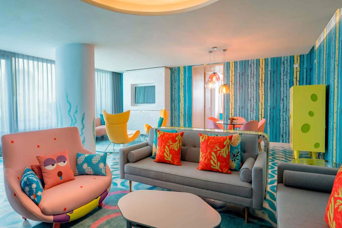 Nickelodeon Resort Riviera Maya family suite